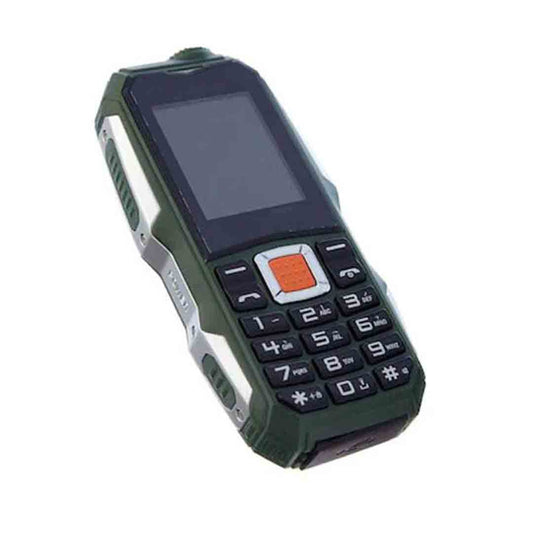 Telefon militar 2800 mAh, Dual SIM, FM radio, lanterna