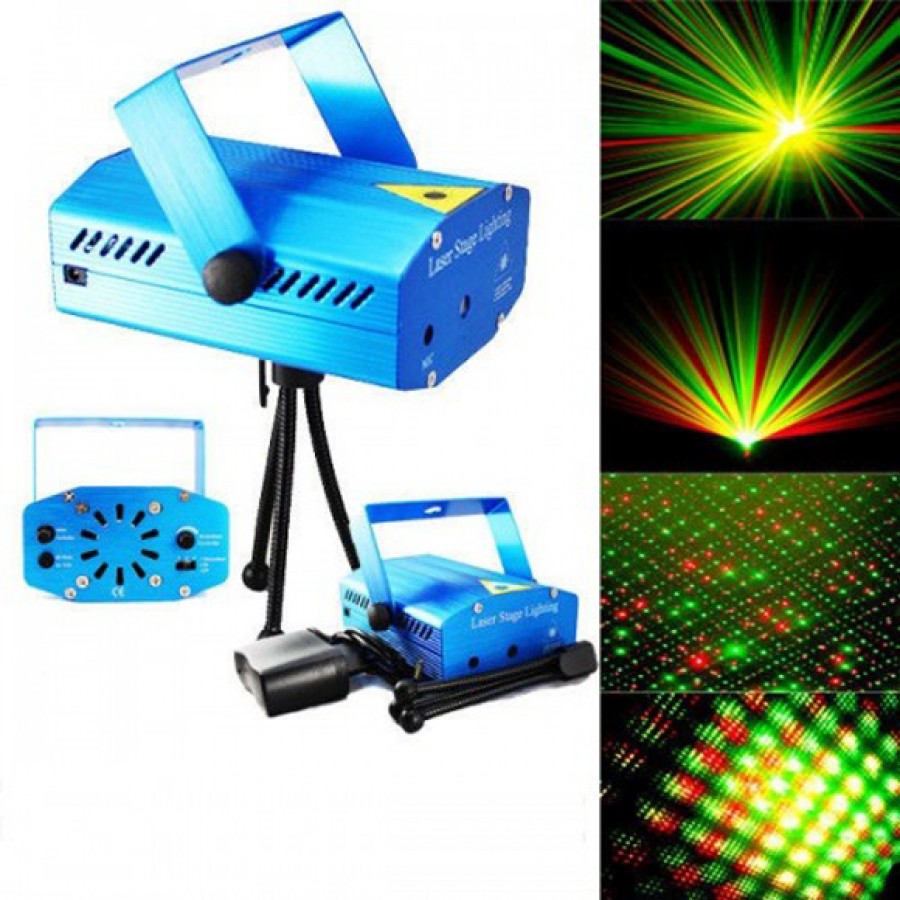 Mini proiector laser cu forme de sarbatori - 5 proiectii