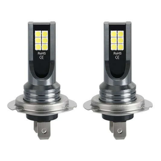 Set 2 Becuri auto LED H7, 110W/set, 12 LED SMD