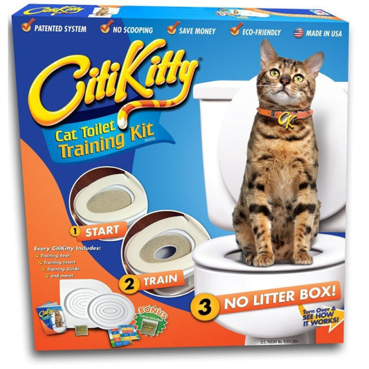 Citi Kitty - kit pentru educarea pisicilor la toaleta