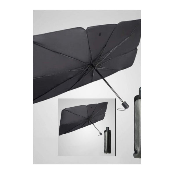 Set 2 x Parasolar pliabil pentru masina, în forma de umbrela