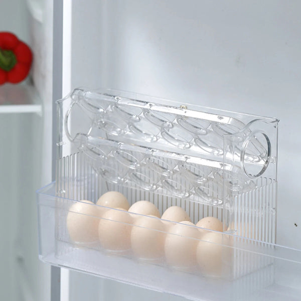 Set 2 x Cutie depozitare 30 oua, pentru usa frigiderului