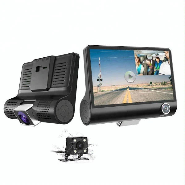 Camera auto 3 in 1 Full HD 1080p, 5 mpx, Unghi 170 grade, Model SMT609